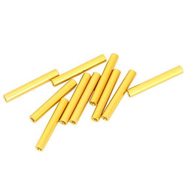 Imagem de Acouto 10 PCS Liga de Alumínio M3 X 35 Espaçador de Coluna Standoff para Drones, Helicópteros e Aeronaves - Acessório de Rosca Fêmea