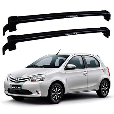 Imagem de Rack Eqmax New Wave Etios Hatch 2013 2014 2015 2016 2017 2018 2019 Preto