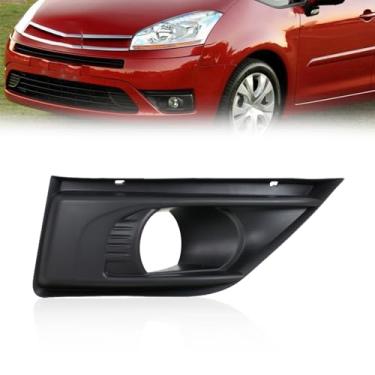 Imagem de JESYMBX Grade de acabamento da moldura da tampa do farol de neblina para Citroen C4 Picasso 7414SC 7414SK direita