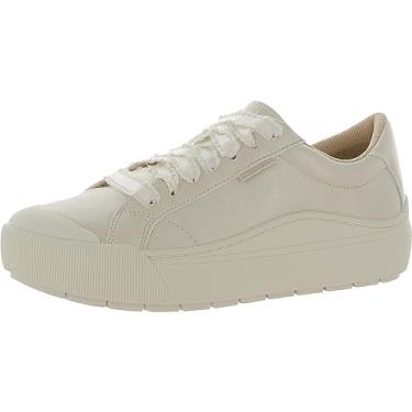 Imagem de Dr. Scholl's Shoes Tênis Feminino Plataforma Time Off Slip-On, Bege Champanhe, 8