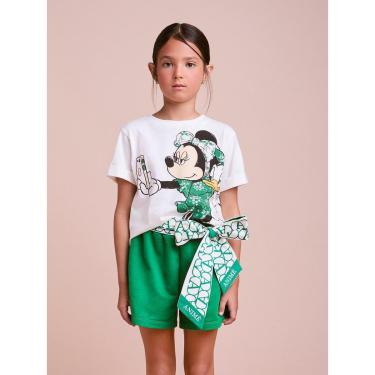 Imagem de Conjunto Blusa e Shorts Laço Minnie e Mickey Selfie Animê-Feminino
