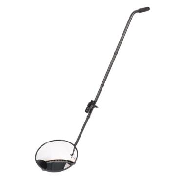 Imagem de Jopwkuin Sob o Espelho de Inspeção do Veículo Leve Espelho de Verificação de Segurança Inquebrável para Carros, Caminhões, Equipamento Portátil de Alumínio Preto