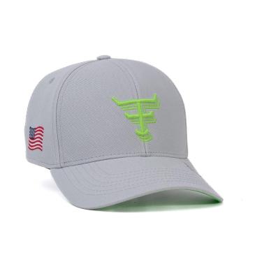 Imagem de BONE TEXAS FARM - NEW TEXAS - TF690 - CINZA/ VERDE NEON Único-Unissex