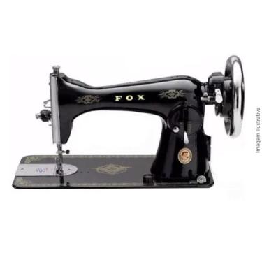 Imagem de Máquina Costura Reta Semi-industrial Fox Pretinha Vigoreli 220v, 220V