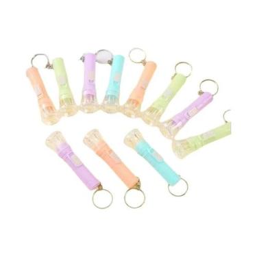 Imagem de Lanternas Mini LED Para Crianças 10 Peças Lembrancinhas De Festa De An