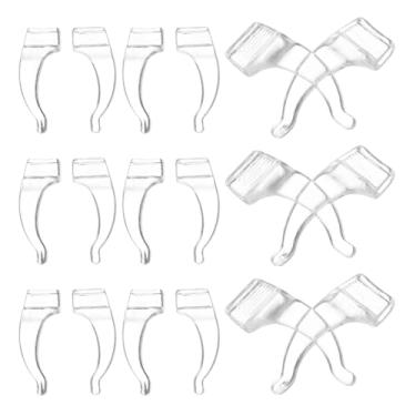 Imagem de Ipetboom 10 pares de almofadas de silicone antiderrapantes para óculos fáceis de usar para esportes e atividades extenuantes
