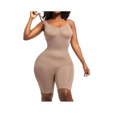 Imagem de Body Shaper Feminino Com Controle De Barriga, Top Slimming, Shorts Mod