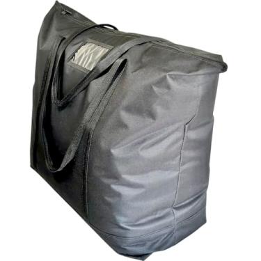 Imagem de Bolsa Sacolão GG para Mudança Sacoleira Transporte Viagem COM ZÍPER para Cadeado Sacola Grande