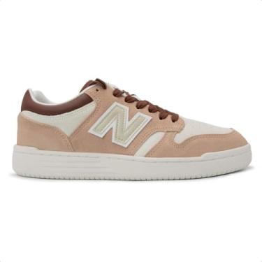 Imagem de Tênis New Balance Masculino 480 Low Bege Claro/gold U480l7ho 44