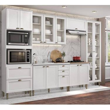 Imagem de Cozinha Modulada Ambiente Classy Composição 10 Branco -thb