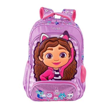 Imagem de Mochila de Costas A Casa Mágica da Gabby Infantil Meninas