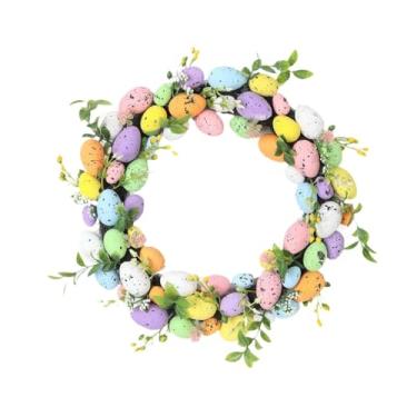 Imagem de predolo Guirlanda de Páscoa, Guirlanda de Primavera, Enfeite Decorativo Colorido para Porta de Entrada, Ovos Decorativos para Bar/Festival