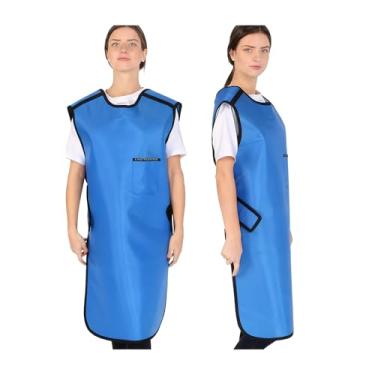 Imagem de Avental de Chumbo Lead Apron For X-ray, Soft & Lightweight, Radiation Shield For Radiologists, Dental Clinic, Unisex(0.35mmpb,L 110x60cm/43.3x23.6in)