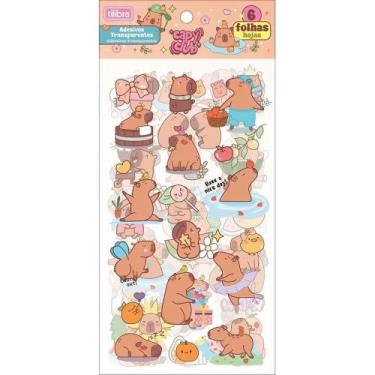 Imagem de Adesivos Transparente 6 Folhas Capy Club TILIBRA