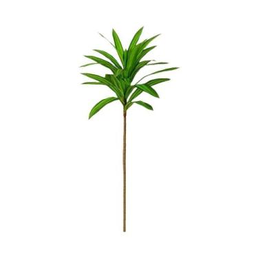 Imagem de Grandes Plantas Tropicais Artificiais 66-98cm Folhas Verdes Falsas Fol