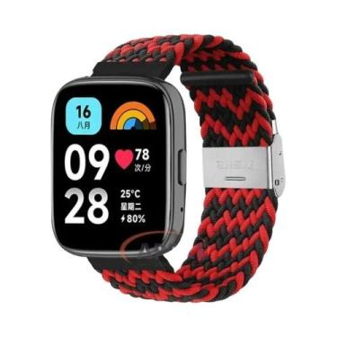 Imagem de Pulseira Elástica Trançada De 22mm Para Redmi Watch 3/5 Lite, Ajustáve