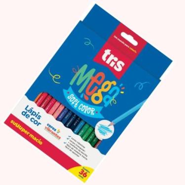 Imagem de Lápis De Cor Mega Soft Color Tris 36 Lápis