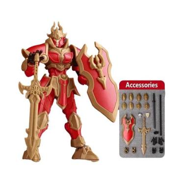 Imagem de Boneco De Ação Articulado Cavaleiro Rei Arthur Lich King Lucky 13 Para