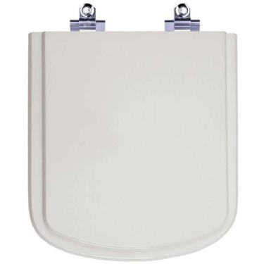 Imagem de Assento Sanitário Laqueado Soft Close Bali Cinza Platina (cinza Claro) Para Vaso Incepa