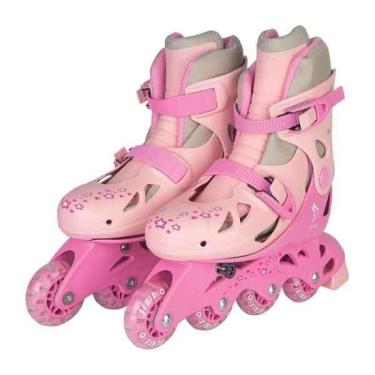 Imagem de Patins In-Line Rosa Tam 38/41 - Fênix AD-01