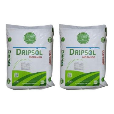Imagem de Fertilizante Solúvel DRIPSOL MORANGO 2kg - Alto Rendimento e Qualidade