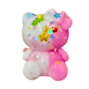 Imagem de Taba Squish Hello Kitty Gatinha Apertar Rosa Satisfatório