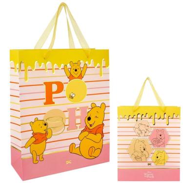 Imagem de Sacola Para Presente Pooh Disney - Tamanho G - 4861 - Dac