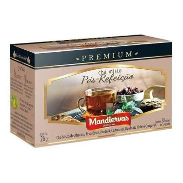 Imagem de Chá Misto Premium Pós Refeição Digestivo Sachês - 20x1,3g - Mandiervas