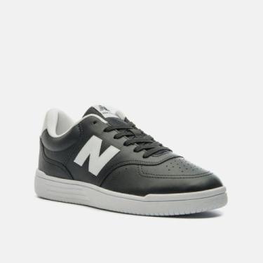 Imagem de Tênis New Balance BB80 Masculino Preto Branco, Preto, 40