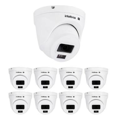 Imagem de Kit 9 Câmeras IP 2 Megapixels Full HD 30m PoE VIPC 1230 D G2 Intelbras