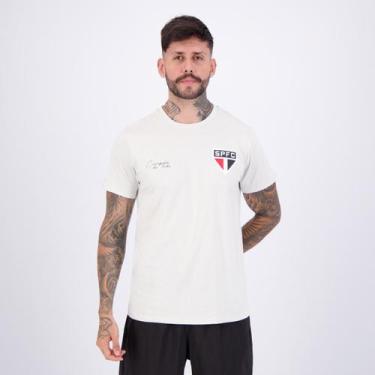 Imagem de Camisa São Paulo Arremessar Off White - Braziline, M