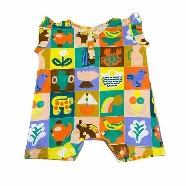 Imagem de Macaquinho Fábula Bebê Malha Jogo Da Memória-Feminino