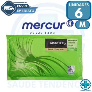 Imagem de kit 6 Bolsa Térmica Em Gel Mercur Não Congela Tamanho M Maleável