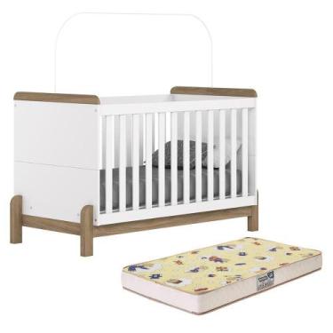 Imagem de Berço Americano Mini Cama Ternura com Colchão Supreme - Móveis Henn, B