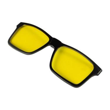 Imagem de Clip On Para Armação Mormaii Swap M6057 Preto Brilho Lente Amarelo Pol
