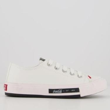Imagem de Tênis Coca Cola Daytona Town Feminino Branco-Feminino