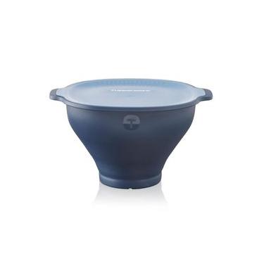 Imagem de Pipoqueira de Silicone para Micro-Ondas Tupperware Dobrável Wow Pop Azul
