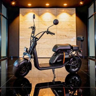 Imagem de Scooter Elétrica Mini Wehawk X17 Light 1000W 48V 20Ah 2 Lugares, Preto