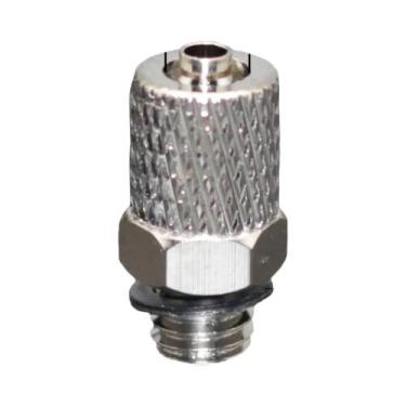 Imagem de Conector Pneumático Mini De Rosca Macho M3 M4 M5 M6 Para Tubo De Ar 3m