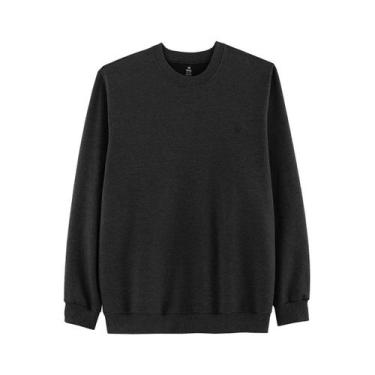 Imagem de Blusão Masculino Em Algodão Com Modelagem Comfort - Hering, M, Cinza