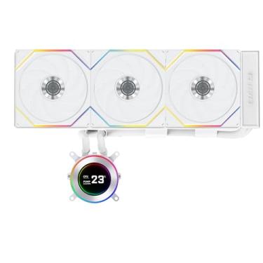 Imagem de Water Cooler Lian Li Hydroshift II LDC-C 360TL Branco Com Tela IPS com Unifans TL GHSLC...