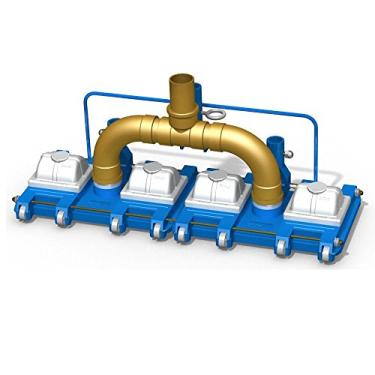 Imagem de Aspirador 16 rodas Para Piscina de alvenaria - Sodramar