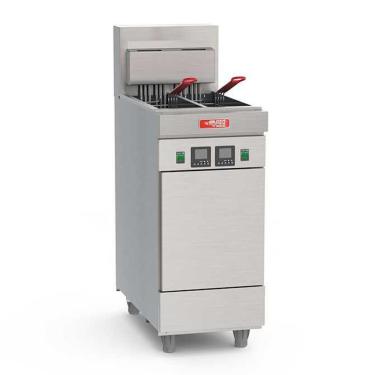 Imagem de Fritador Elétrico Gabinete Bipartido 25 Litros Óleo FEB25-3T Trifásico 380V Red Chameleon