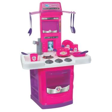 Imagem de Nova Big Cozinha Infantil Completa Rosa, Big Star