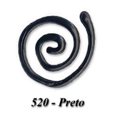 Imagem de Pasta Relevo Vitral 20ml - Acrilex, 520 - PRETO