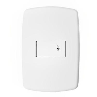 Imagem de Interruptor Pulsante Para Campainha Com Placa 4x2 - Dc-8100-3 - Dicomp