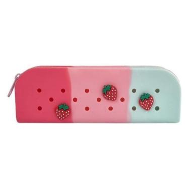 Imagem de Estojo Stickers Hello DAC  Rosa com Verde