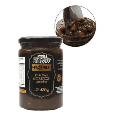 Imagem de Doce Pé de Moça Diet Sem Adição de Açúcar e Zero Glúten 430g Doces Faz
