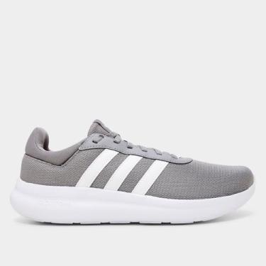 Imagem de Tênis Adidas Lite Racer Masculino, Cinza, Branco, 41
