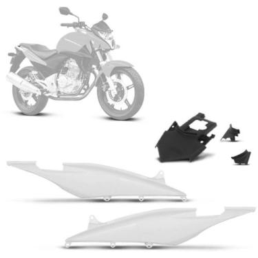 Imagem de Kit Carenagem Rabeta 2 Peças Honda Cb 300 2010 2011 2012 - Pro Tork, Ú
